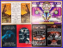 14 Bill Graham Postcard Handbill Lot Fillmore Avalon Grateful Dead Family Dog