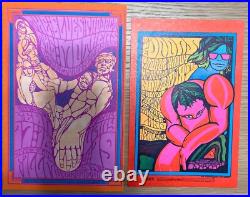 14 Bill Graham Postcard Handbill Lot Fillmore Avalon Grateful Dead Family Dog
