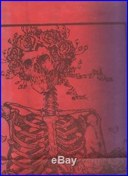 1960s Vol 1 # 5 Issue Haight Ashbury Maverick with Skull & Roses Dead Poster