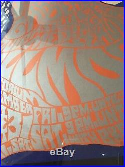 1966 Grateful Dead Jefferson Airplane Quicksilver New Year Bash Concert Poster