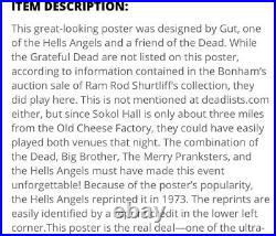 1966 grateful dead / Hells angel poster