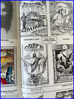 1967 BERKELEY BONAPARTE POSTERS images GRATEFUL DEAD, PSYCHEDELIC Moscoso, Mouse