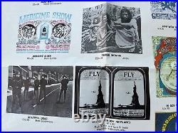 1967 BERKELEY BONAPARTE POSTERS images GRATEFUL DEAD, PSYCHEDELIC Moscoso, Mouse