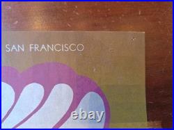 1967 BG-62 Grateful Dead Fillmore Auditorium Poster 2nd Printing