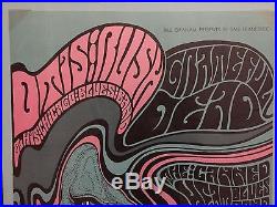 1967 Fillmore Concert Poster Wes Wilson Bill Graham Grateful Dead L@@k