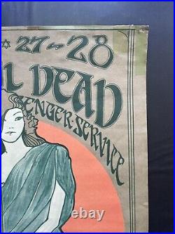 1967 Grateful Dead FD-45 1 First Print Mouse Concert Poster