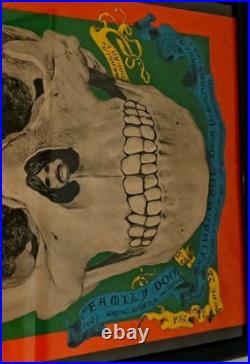 1967 Grateful Dead Original Concert Poster. Framed. Original First Printing