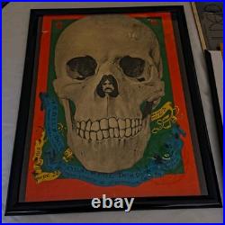 1967 Grateful Dead Original Concert Poster. Framed. Original First Printing