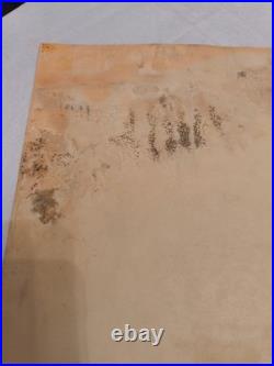 1967 Grateful Dead Original Concert Poster. Framed. Original First Printing