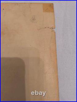 1967 Grateful Dead Original Concert Poster. Framed. Original First Printing