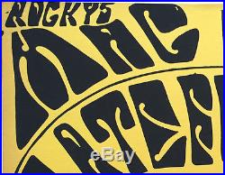 1967 Grateful Dead Rockys Mag Marigold Fresno Fillmore Era Concert Poster