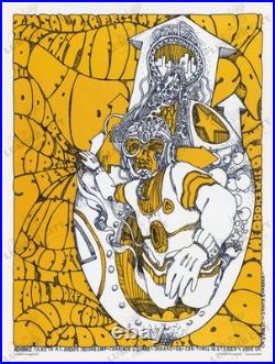 1967 Grateful Dead The Doors J Cushing Psychedelic Concert Poster Art Print