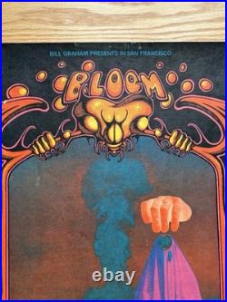 1968 BG-133 The Who Grateful Dead CCR Original Concert Fillmore West Poster