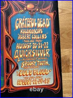 1968 BG-133 The Who Grateful Dead CCR Original Concert Fillmore West Poster