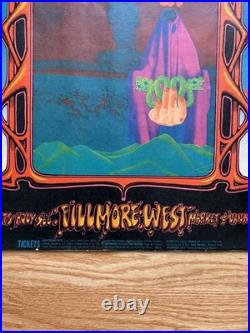 1968 BG-133 The Who Grateful Dead CCR Original Concert Fillmore West Poster