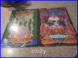 1968 Greatful Dead San Francisco Poster New Years Eve 68-69 RARE Find