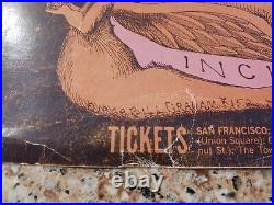 1968 Greatful Dead San Francisco Poster New Years Eve 68-69 RARE Find