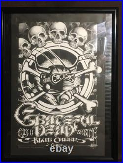 1968 ORIGINAL Grateful Dead Blue Cheer The Shrine Poster Rick Griffin! P30