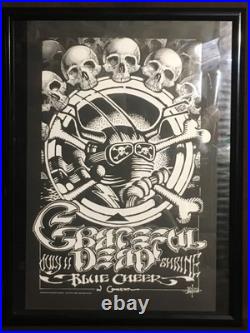 1968 ORIGINAL Grateful Dead Blue Cheer The Shrine Poster Rick Griffin! P30