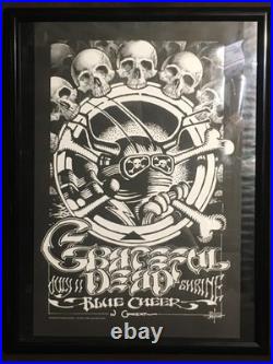 1968 ORIGINAL Grateful Dead Blue Cheer The Shrine Poster Rick Griffin! P30