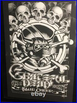 1968 ORIGINAL Grateful Dead Blue Cheer The Shrine Poster Rick Griffin! P30
