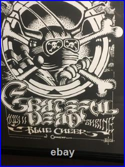 1968 ORIGINAL Grateful Dead Blue Cheer The Shrine Poster Rick Griffin! P30