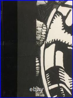 1968 ORIGINAL Grateful Dead Blue Cheer The Shrine Poster Rick Griffin! P30