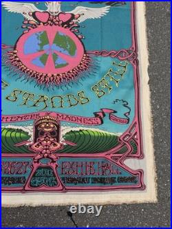 1969 Aoxomoxoa Grateful Dead Hawaiian Concert Wall Hanging Banner Rick Griffin
