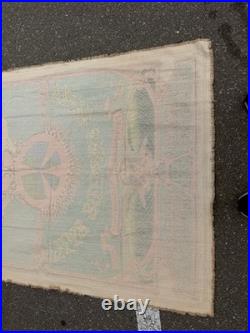 1969 Aoxomoxoa Grateful Dead Hawaiian Concert Wall Hanging Banner Rick Griffin