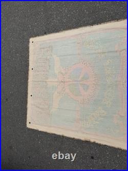 1969 Aoxomoxoa Grateful Dead Hawaiian Concert Wall Hanging Banner Rick Griffin