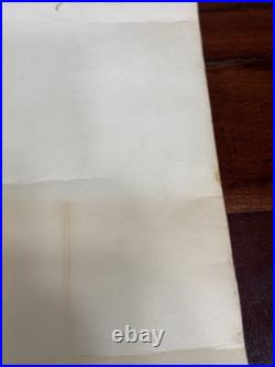 1969 ORIGINAL WOODSTOCK 18x24.5 POSTER BETHEL NEW YORK, GRATEFUL DEAD, SANTANA