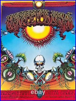 1969 The Grateful Dead Avalon Ballroom Classic Aoxomoxoa Concert Poster CGC 9.6
