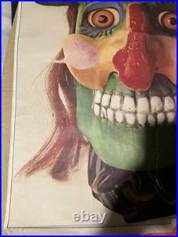 1972 Grateful Dead Gunther Kieser Germany Tour Blank Poster