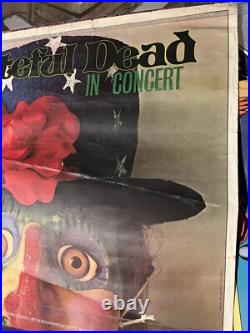 1972 Grateful Dead Gunther Kieser Germany Tour Blank Poster 1972 Grateful Dead Gunther Kieser Germany Tour Blank Poster