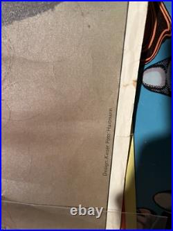 1972 Grateful Dead Gunther Kieser Germany Tour Blank Poster