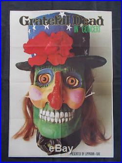 +++ 1974 GRATEFUL DEAD Germany Tour Poster by Kieser ORIGINAL