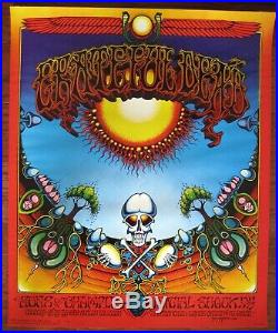 1976 Rick Griffin Grateful Dead Aoxomoxoa 2nd Print European Poster Ltd Ed #1541