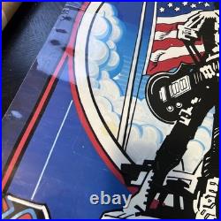 1985 RARE POSTER Grateful Dead Original Watercolor Laminated Poster MINT