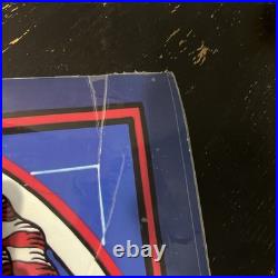 1985 RARE POSTER Grateful Dead Original Watercolor Laminated Poster MINT