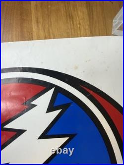 1985 The Grateful Dead Steal Your Face Poster 23x35 Personalities Inc