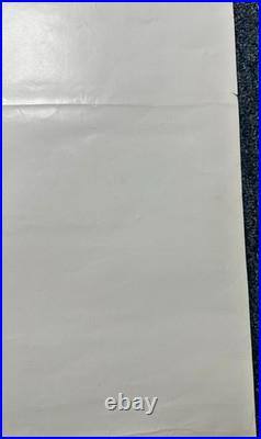 1987 Original Grateful Dead Calendar Poster with 1988 Tour Dates, RARE