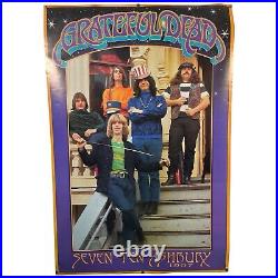 1988 GRATEFUL DEAD Seven-Ten ASHBURY 1967 Poster JERRY GARCIA BOB WEIR PHIL LESH