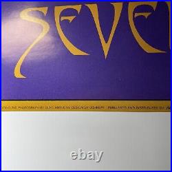 1988 GRATEFUL DEAD Seven-Ten ASHBURY 1967 Poster JERRY GARCIA BOB WEIR PHIL LESH