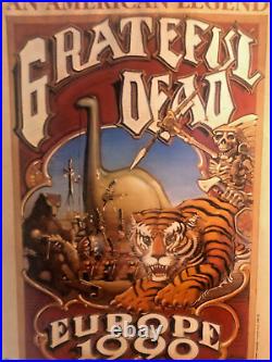 1990 Grateful Dead Europe Poster/ Frankfort Festhalle Nice