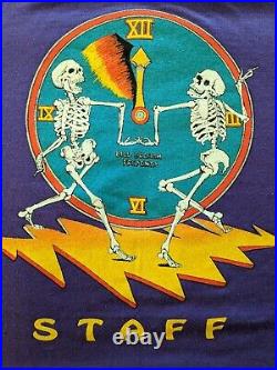 1991 Grateful Dead Olatunji Fleck&Flecktones New yrs eve Oklnd Coliseum Sz XL