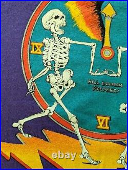 1991 Grateful Dead Olatunji Fleck&Flecktones New yrs eve Oklnd Coliseum Sz XL