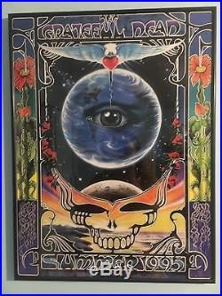 1995 Grateful Dead Summer Tour Eyes Of The World /Poster/Art/very rare