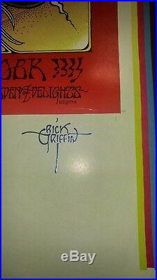 2001 ArtRock RICK GRIFFIN Grateful Dead Avalon Ballroom Poster Proof #373/375