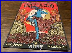 2015 Grateful Dead FARE THEE WELL Santa Clara Concert Poster & Company Beckett