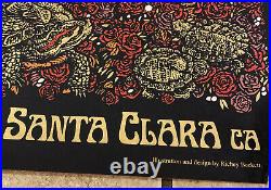 2015 Grateful Dead FARE THEE WELL Santa Clara Concert Poster & Company Beckett